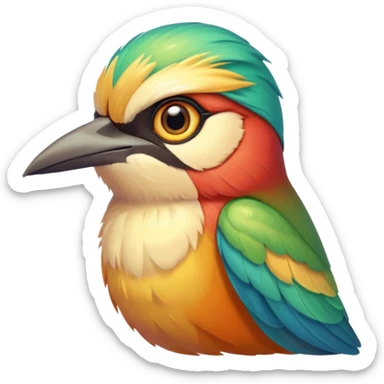 Bee-eater bird sticker
