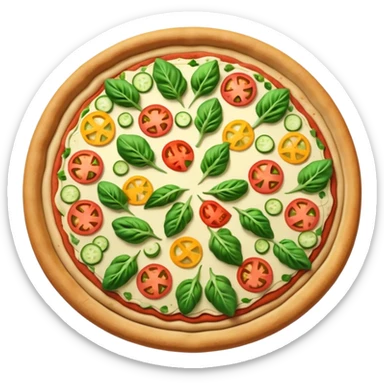 veggie pizza sticker