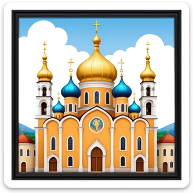 eastern european churched sticker