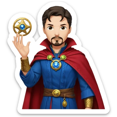 Create Doctor strange Superhero Emoji sticker