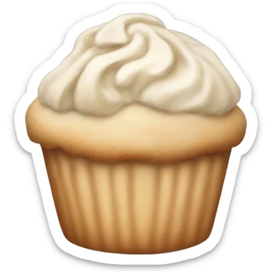 Vanilla muffin sticker