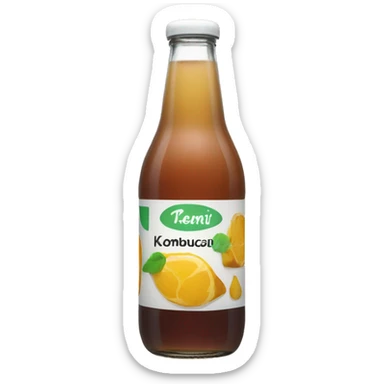 kombucha bottle sticker