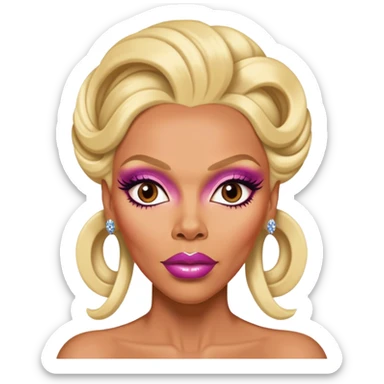 Rupaul sticker