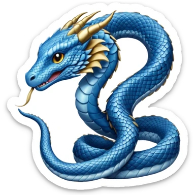 Ejderha blue sticker
