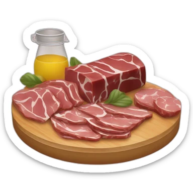 Charcuterie charcuterie  sticker