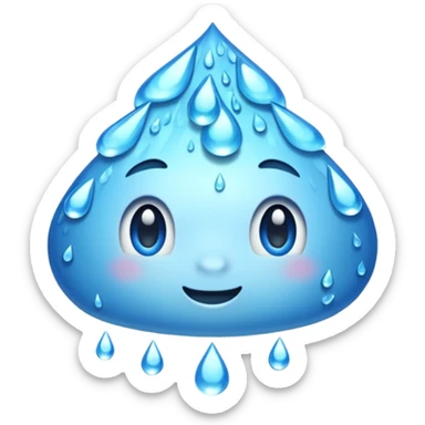 rainy sticker