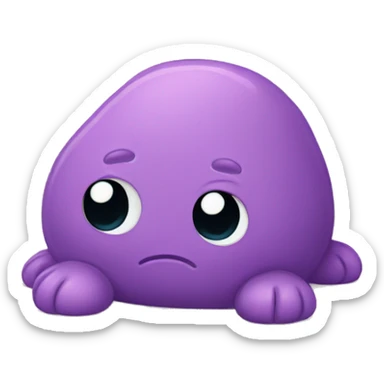 sad jellycat sticker