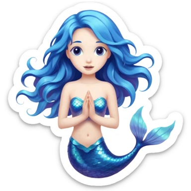 mystic mermaid sticker