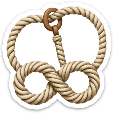 Basic sailing knots the Bowline, which creates a fixed loop, the Figure Eight, used as a stopper knot, the Reef Knot (or square knot) for joining two lines, and the Clove Hitch for securing a line to a post or piling sticker