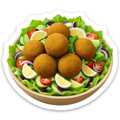 falafel sald sticker