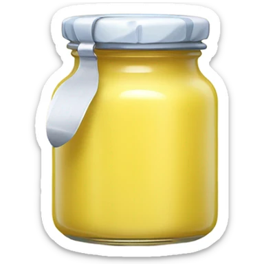Lemon curd sticker