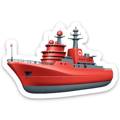 russia warship sticker