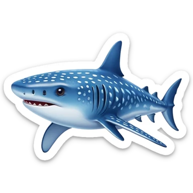 Whale Shark cute sticker