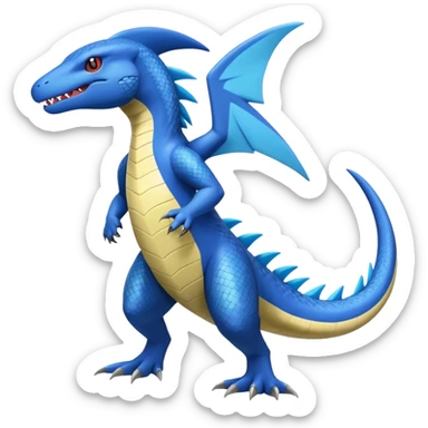 Latios-Gabite-Croconaw-Salandit-Helioptile-fusion (full body) sticker
