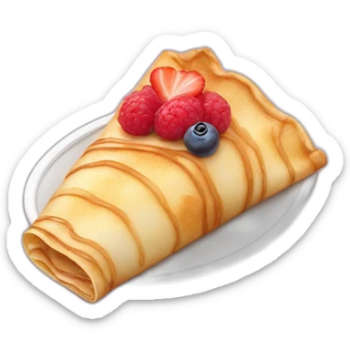 crepe au sucre sticker