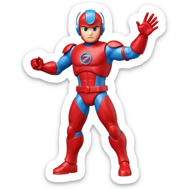 I want an emoji like the toy of the movie "jingle all the way" . sticker