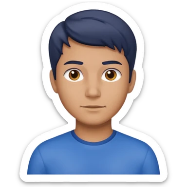 Popular creator blue mark  sticker