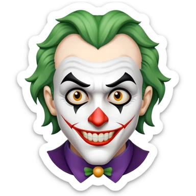 A joker sticker