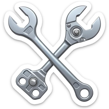 Ratchet and Clank wrench sticker