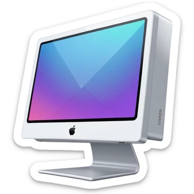 Create an emoji for UX/UI design. Show a monitor or tablet with a web interface mockup displayed on the screen. Use modern, professional colors. Do not include any emojis or smiley faces. Make the background transparent. sticker