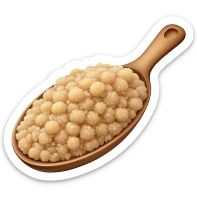 spoonful of quinoa sticker
