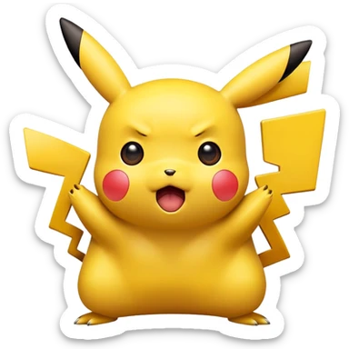 When you realize you can buy crypto with a credit card using Alchemy Pay" – A surprised Pikachu or mind-blown meme. sticker