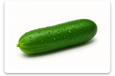 Cucumber sticker