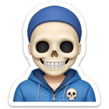 sans the skeleton sticker