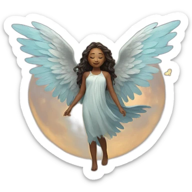Winged dreamers sticker