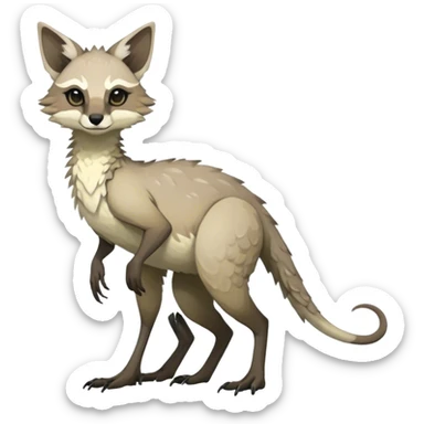 Modern Vernid-Trico- species by LiLaiRa full body  sticker