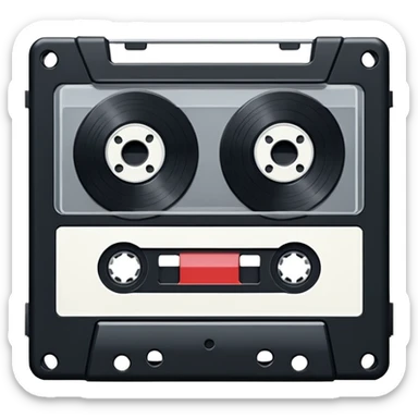 casette sticker