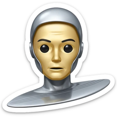 create silver surfer emojy sticker