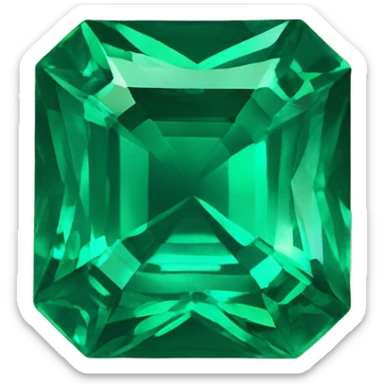 56 karat emerald  sticker