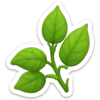 green bud sticker