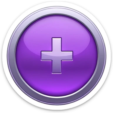 purple token icon sticker
