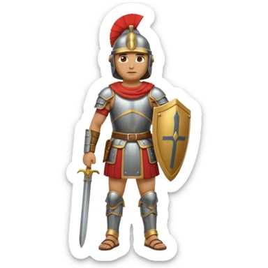 Famoso general cartagines de la época púnica, foto del cuerpo entero sticker