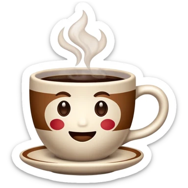 Guatemalan coffee cup sticker