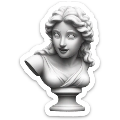 Aphrodite statue  sticker