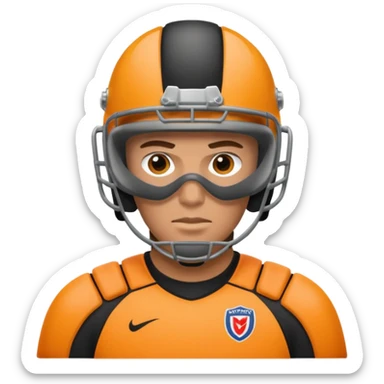 football goalkeeper sticker