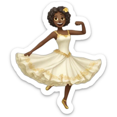 Chat danse la macaréna sticker