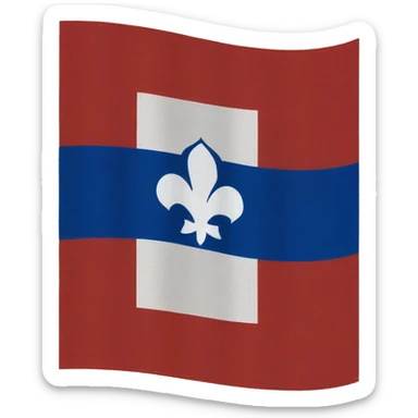 Flag of Quebec sticker