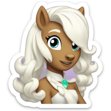 Rarity from my little pony sticker
