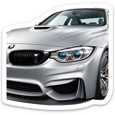 bmw m4 sticker