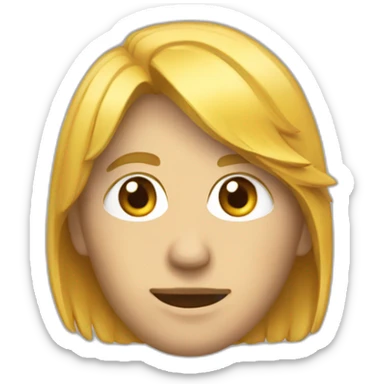 Une tête de coque sticker