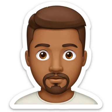 homem de cavanhaque  sticker