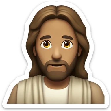 jesus christ pray sticker