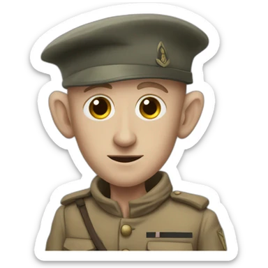 dobby soldat allemand sticker
