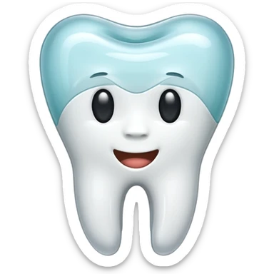 rooted tooth sticker