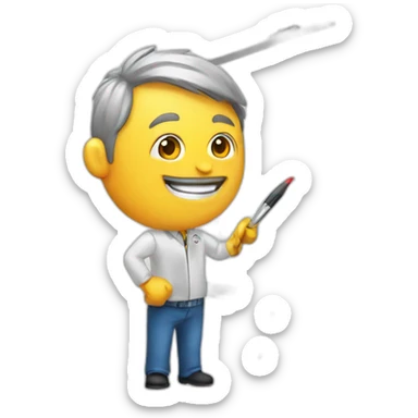 whiteboard professional paint art sticker