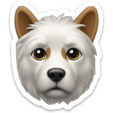 Tête de coque sticker